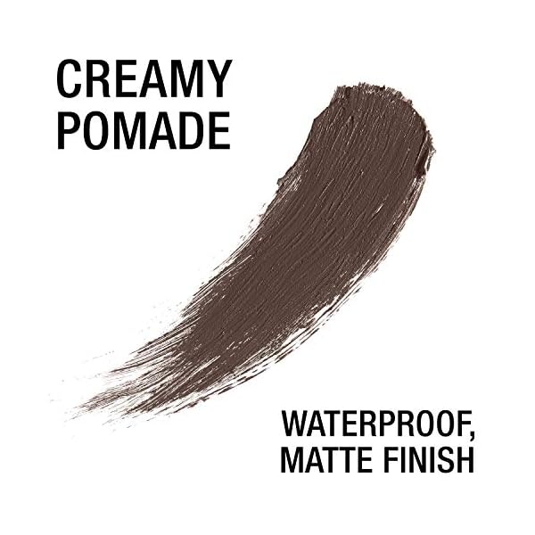 Maybelline-New-York-Tattoostudio-Brow-Pomade-Long-Lasting-Buildable-Eyebrow-Makeup-Black-Brown-0106-Ounce Maybelline TattooStudio Brow Pomade Long Lasting, Buildable, Eyebrow Makeup, Black Brown, 1 Count