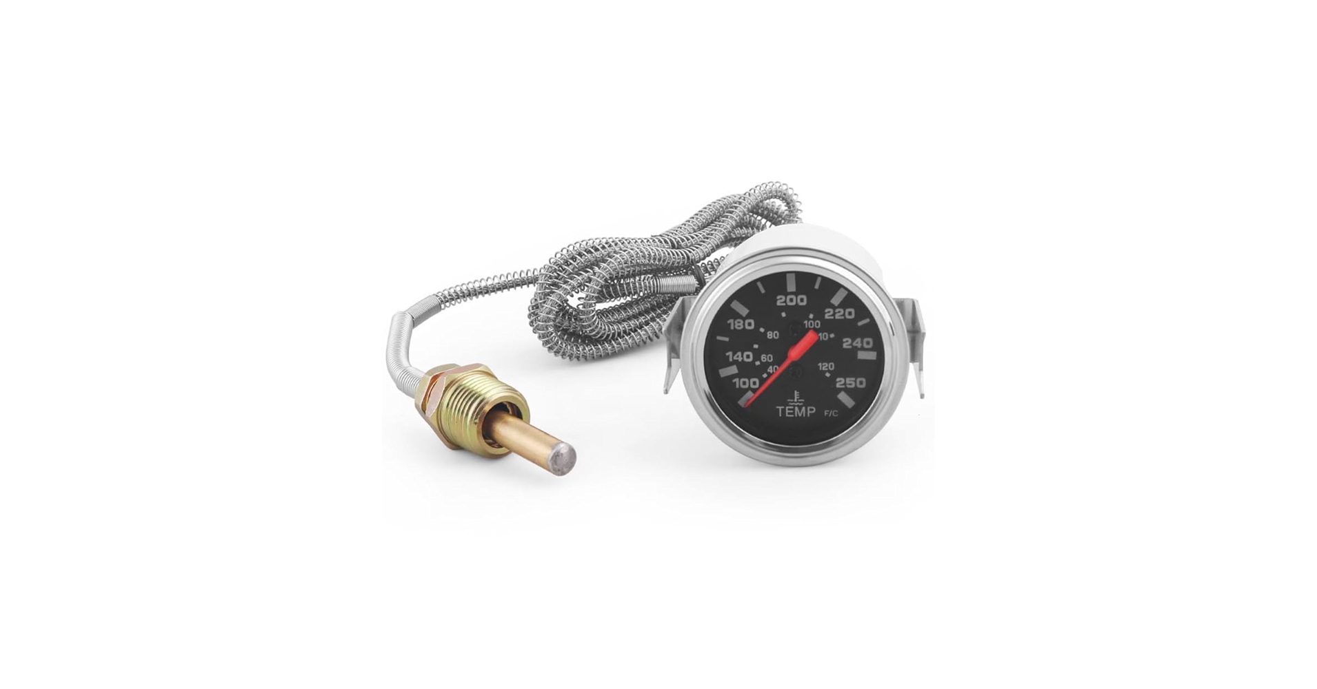 温度計a 楽天市場】互換品 バイク 油温計 オイルテンプメーター 温度計