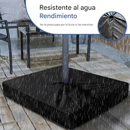 Housse support parasol imperméable Oxford 600D protection jardin - 3