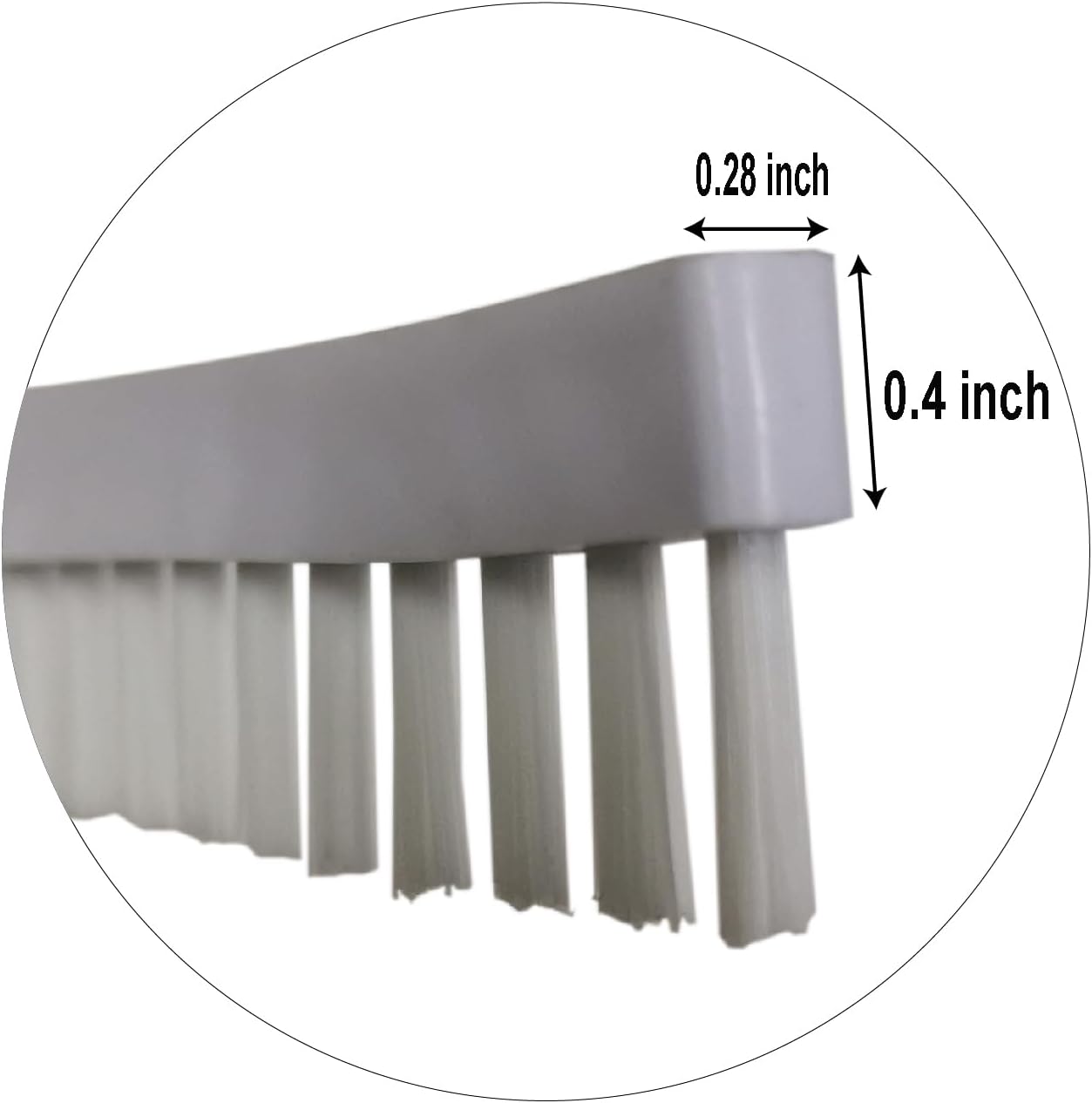 ATIE Pool Leaf Vacuum/Leaf Eater/Leaf Catcher/Leaf Gulper/Leaf Bagger/Leaf Master Vacuum Head Brush Replacement Strip (3 PK)
