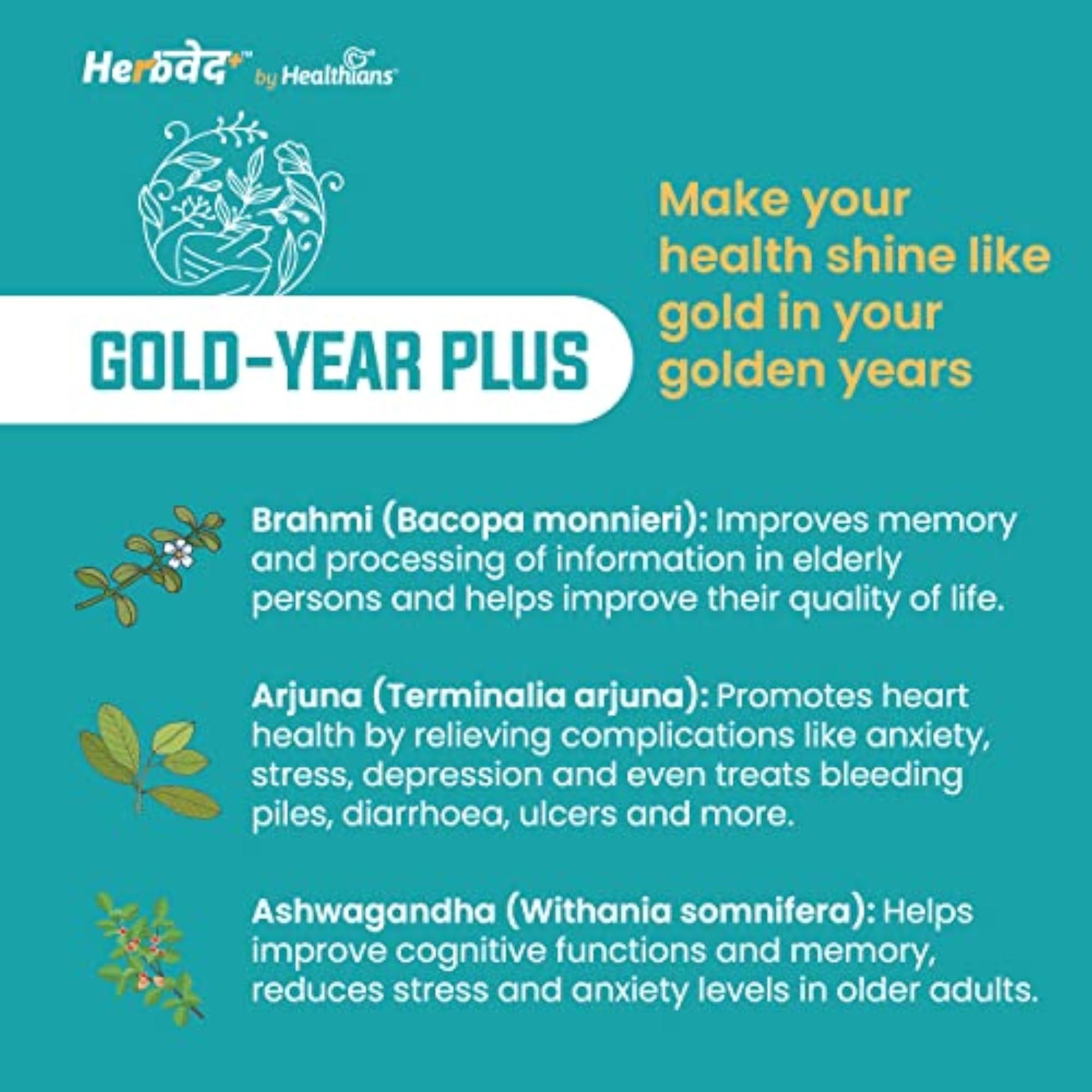 Herb+ Year Plus Tablets, 60 Tablets
