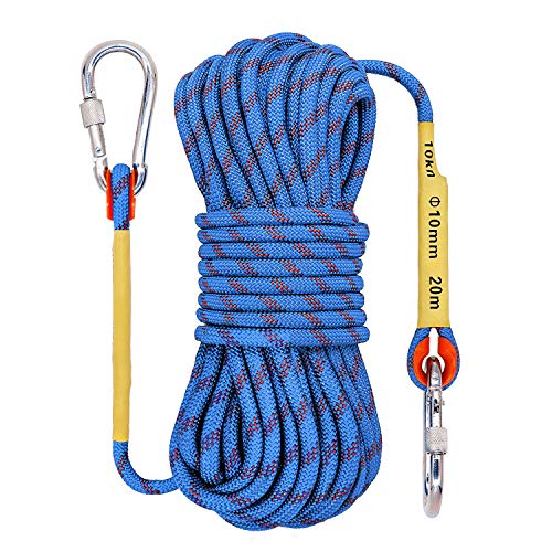 Outdoor Rock Climbing Rope 10mm Escape Rope Ice Climbing Equipment Fire Rescue Parachute