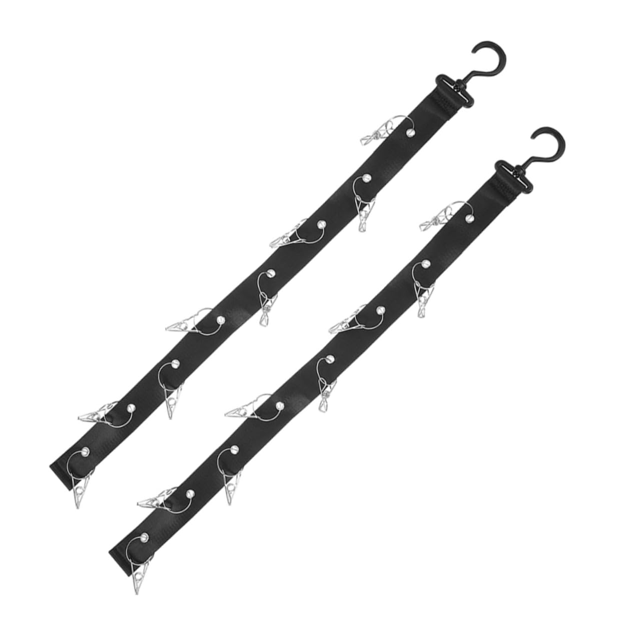 Garneck Ice Hockey Gear Storage Portable Drying Rack Hanging Straps Sports Gear Organizer Hockey Stick Holder