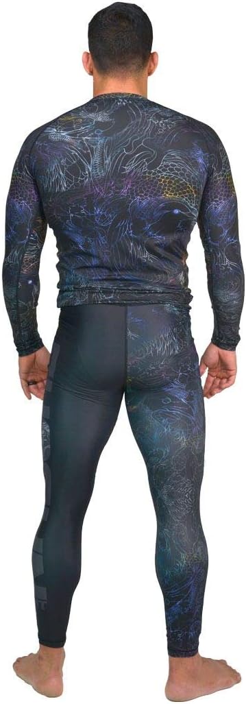 SHOGUN Fight Rash Guard BJJ MMA Premium Jiu Jitsu Fighting Grappling Compression Shirt