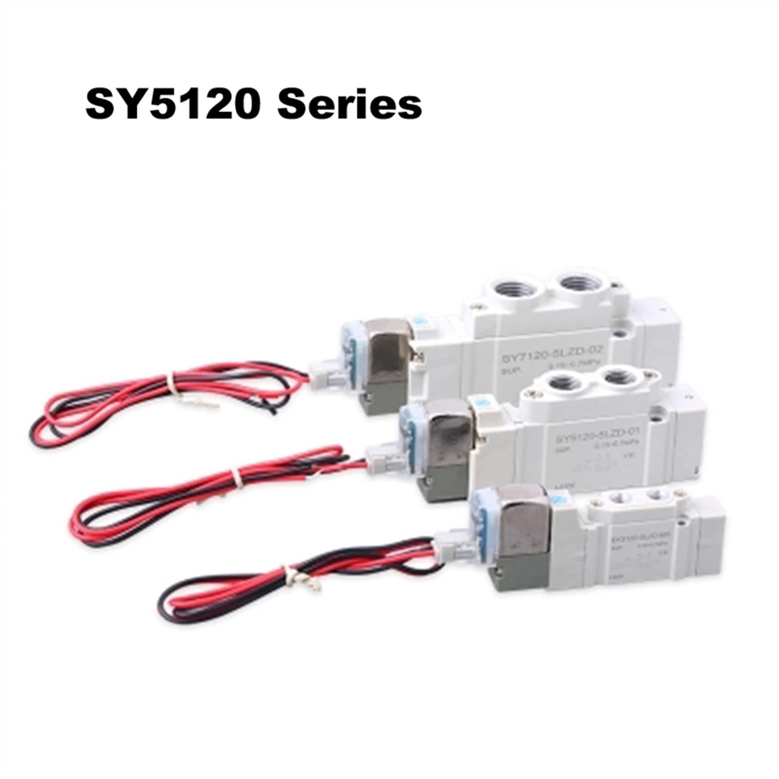 5 sztuk SY5120 seria zawór pneumatyczny zawór elektromagnetyczny SY5120-3LZD-01 SY5120-4LZD-01 SY5120-5LZD-01 SY5120-6LZD-01