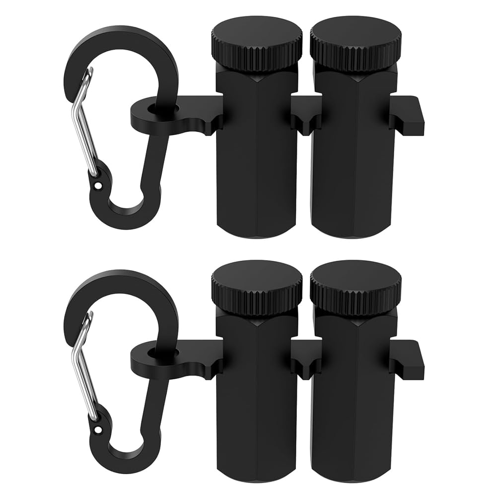 Ocnvlia 4 Pcs Tall Stair Gauges Framing Square with Holder and Carabiner, Stringer Layout Tool Framing Jig, Rafter Gauge Clamps