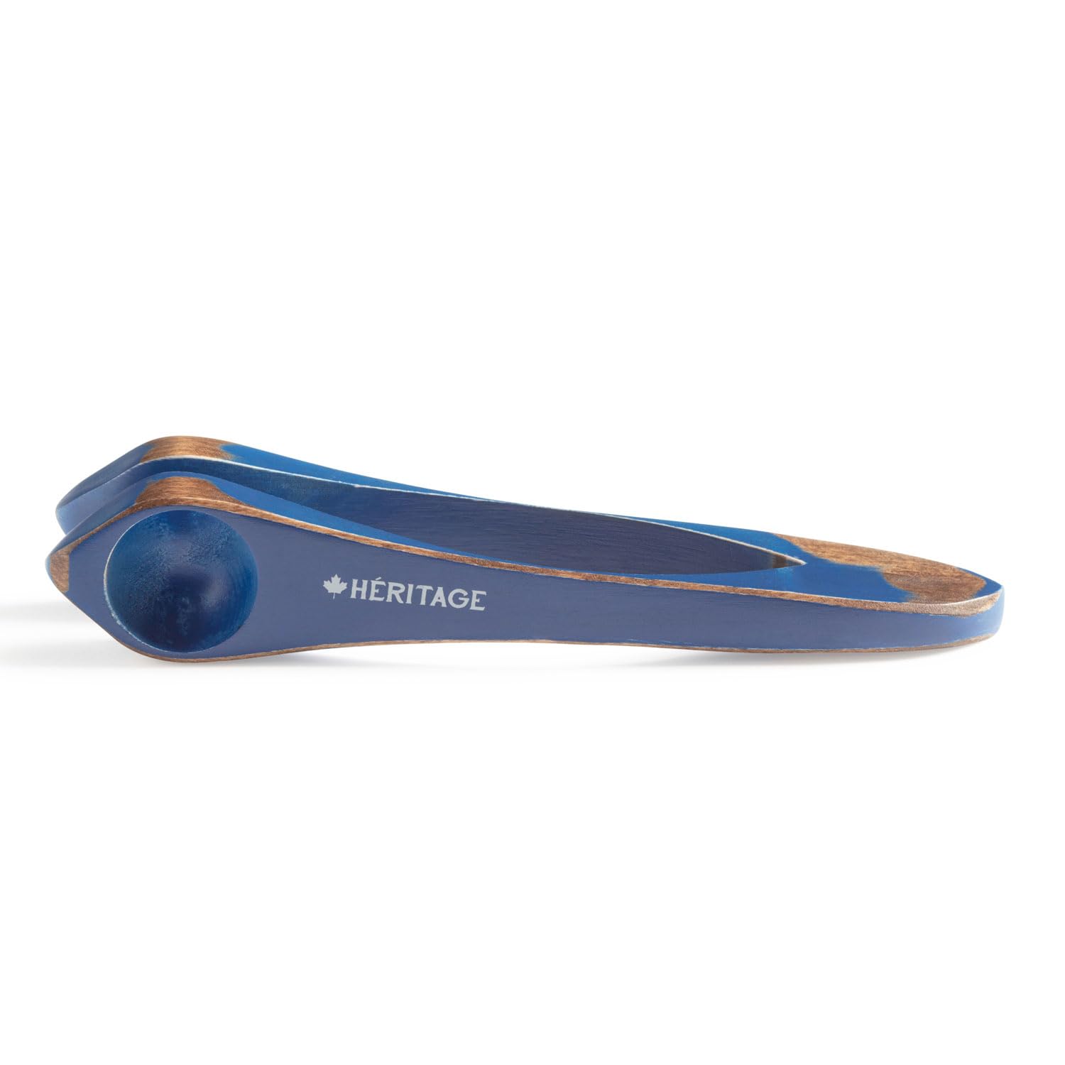 Heritage Musical Spoons Musiklöffel klein Blau mit keepdrum Mikrofasertuch