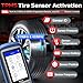 XTOOL TP150 TPMS Programming Tool, Universal TPMS Relearn/Reset/Activate Tool(315/433MHz), Tire Sensor Programmer for XTOOL TS100 Only, Tire Pressure Monitoring System Diagnostic Tool