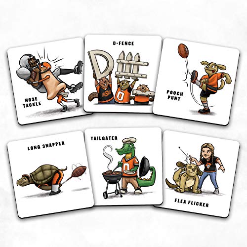 Image of YouTheFan NCAA Officially-Licensed Memory Match Game - Humorous, Team-Specific, Original Hand-Drawn Artwork, Fun for the Whole Family, for Fans Young and Old