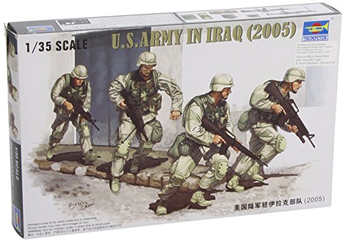 Figura Ejército USA Irak 2005 escala 1:35 miniatura 1