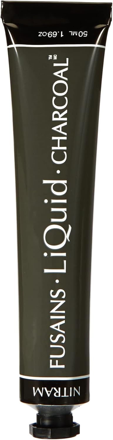 NITRAM Fusains Liquid Charcoal, 50 ml Tube (7300337)