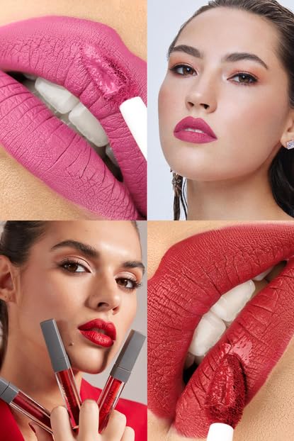 ALIX AVIEN Uzun Süre Kalıcı Kadifemsi Kuruma Yapmayan Mat Likit Ruj - Matte Liquid Lipstick 504 Spicy Terracott