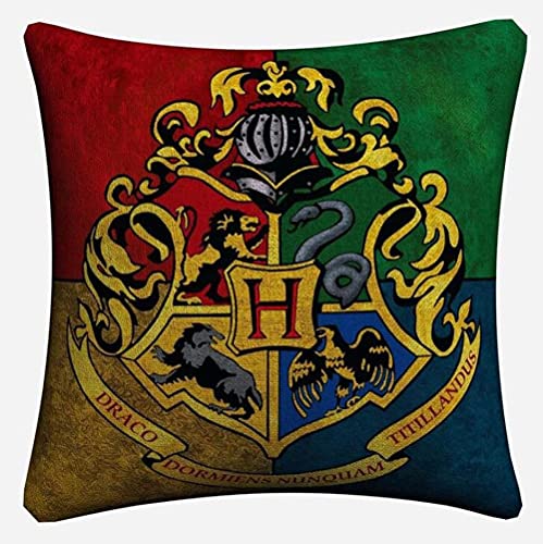 EPRHY - Set di 4 federe per cuscino Harry Potter