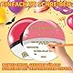 Sugeru 12PCS Einladungskarten Kindergeburtstag mit Fang Ball Design,Geburtstagseinladungen junge mädchen,Anime Cartoon Einladungskarten Geburtstag,Gamer Teenager Partyeinladungen(Ball)