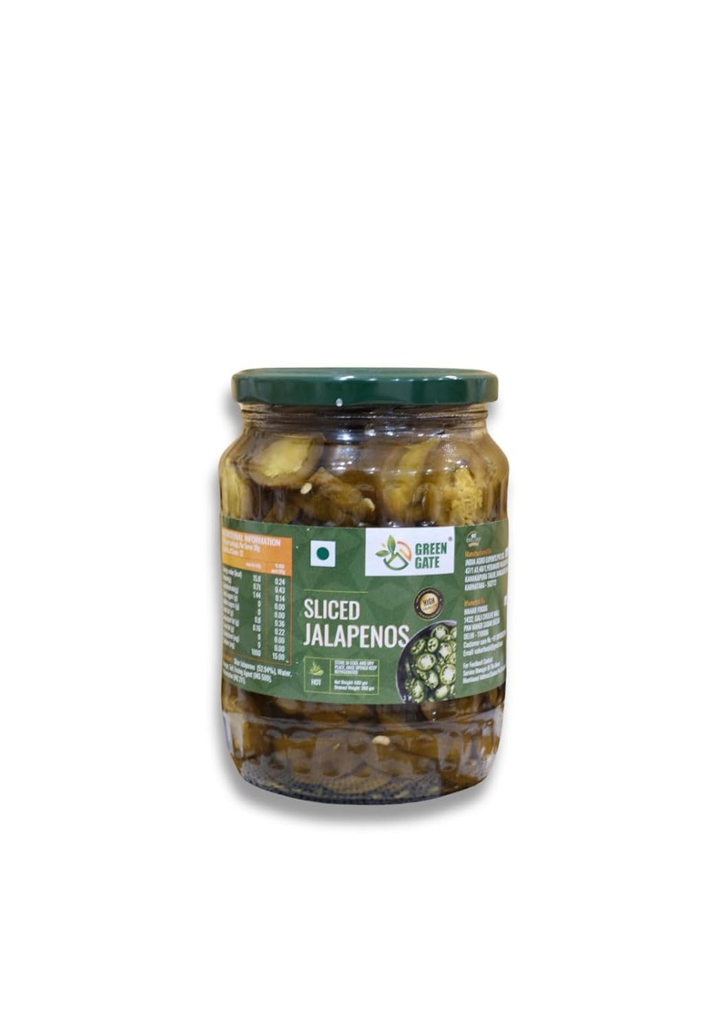 Green Gates Jalapeno Slice in Brine 680g - Image 4 thumbnail