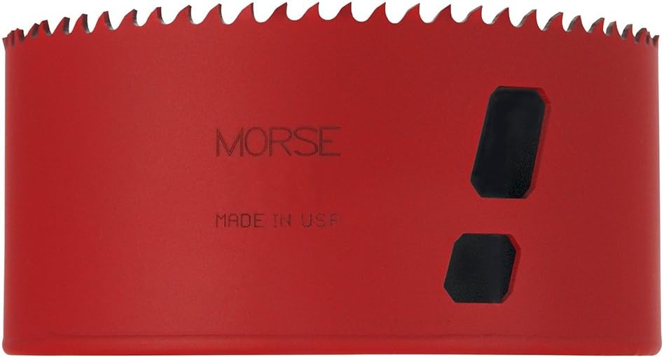 Morse MHS76, Bimetal Hole Saw, 4-3/4" Diameter, 1 Piece