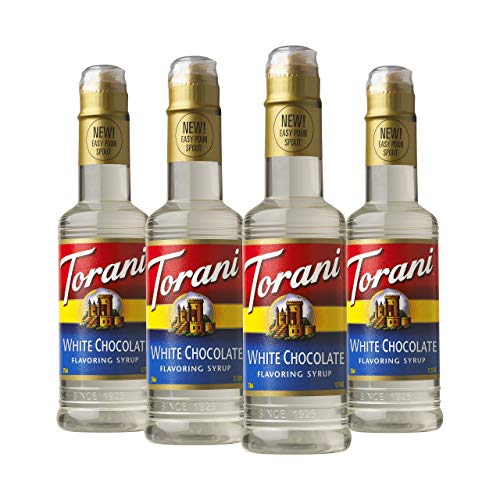 Image of Torani Syrup, White Chocolate, 12.7 Ounce, (Pack of 4)