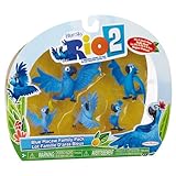 figurines rio Age minimum : 3 ans Rio 2 - Jp72499 - Ameublement Et Décoration - Pack De 5 Figurines