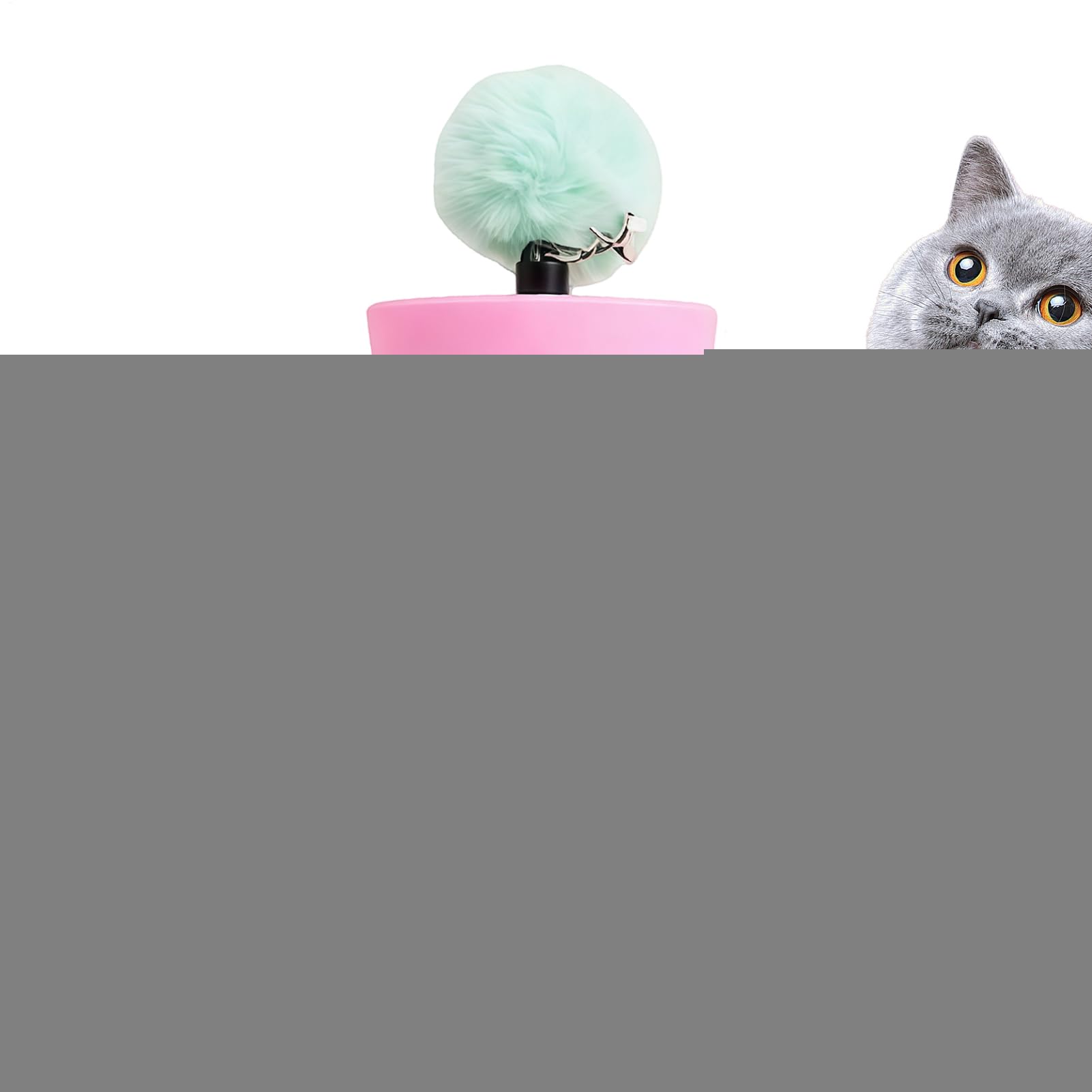 Giocattolo elettronico per gatti | Giocattolo teaser per gatti elettrici, gioco rilassante per gattini, uso domestico, combattere la noia quotidiana, addestramento, intrattenimento in casa ed
