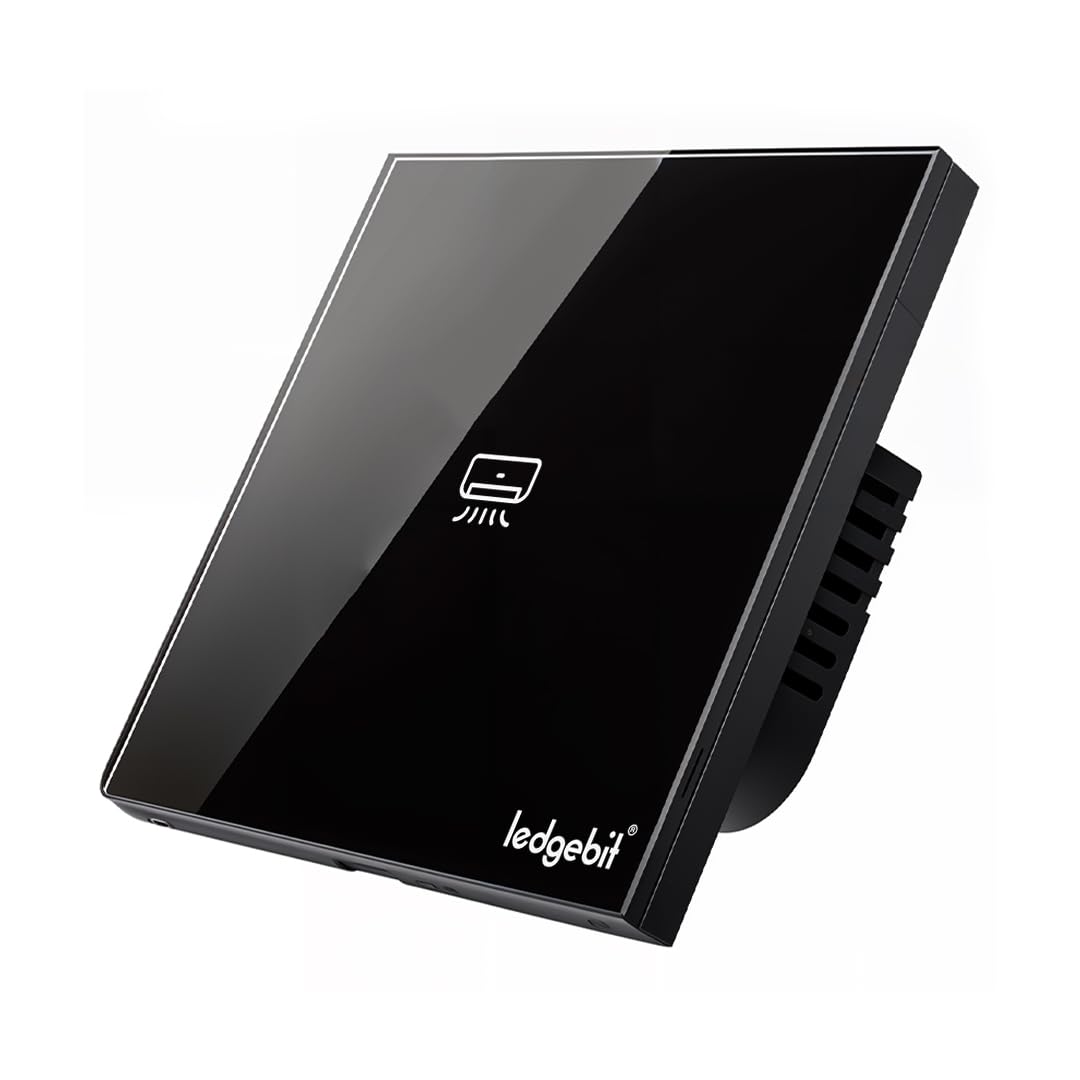 Ledgebit WiFi Smart Air Conditioner Switch Controller | 16A Heavy Duty AC Smart Switch | Compatible with Alexa & Google Assistant | Overload Protection | App & Voice Control | Black-image-37