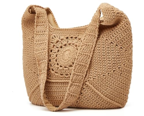 Image of Epsion Women Large Straw Beach Bag Casual Bucket Tote Summer Woven Handbag Shoulder Bag Shopping Travel 2026