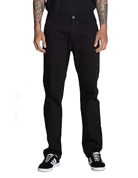 パンツ Siyazu SIPT7130 Straight Chino Pants_Black Rsq Mens Slim Straight Chino Pants, Black, 28X30 at Amazon
