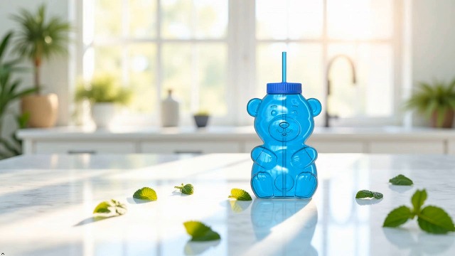 Amazon.com: COOL GEAR Yummy Bear 64 oz Water Bottle, Reusable