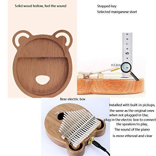 Marimba Kalimba 17 Touches Pouce & Doigtier Piano Marimba En Bois Creux Facile À Porter Marimba (Taille : C) - Les Beatles, Paul McCartney, John Lennon, RIngo Starr, George Harrison Marimba Kalimba 17 Touches Pouce & Doigtier Piano Marimba En Bois Creux Facile À Porter Marimba (Taille : C) – Image 4