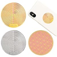 3 Stück Strahlenschutz Handy,Strahlenschutz Handy Aufkleber,Strahlungsblocker Handy,strahlenschützer,Telefon Strahlenschutz Aufkleber für Mobiltelefone, Laptops, Handy Strahlenschutz Aufkleber