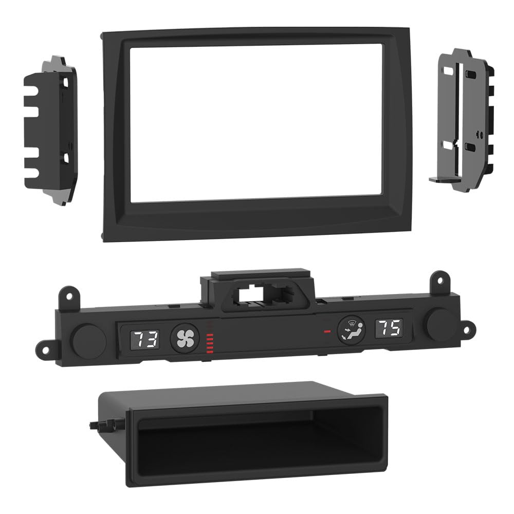Electronics - Kia Sportage 2017-2019 (Non NAV Display Radio) - Touch Troni () Metra Radio Install Kits – Black, Model 99-7389B