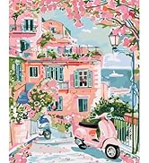 Malen Nach Zahlen Für Erwachsene - DIY Blumen-Gemälde Mit Allem Zubehör Für Entspannte Kreativität