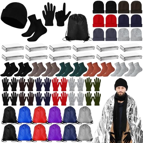 Halfchet 60 Pcs Homeless Care Package Supplies...