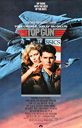 OnlyClassics TOP Gun 11X17 Movie Poster Tom Cruise Kelly McGILLIS Navy Fighter Jets Aviation