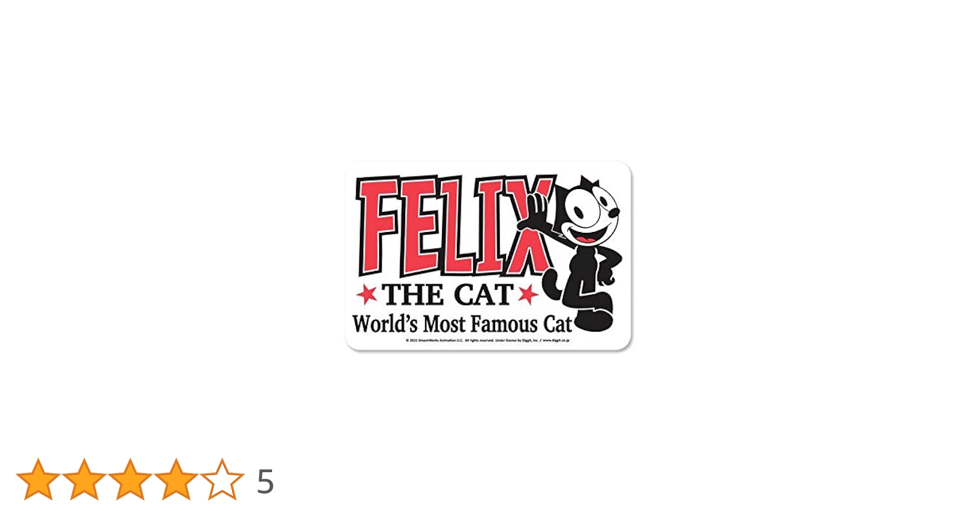 Amazon.co.jp: フィリックス・ザ・キャット ステッカー FELIX