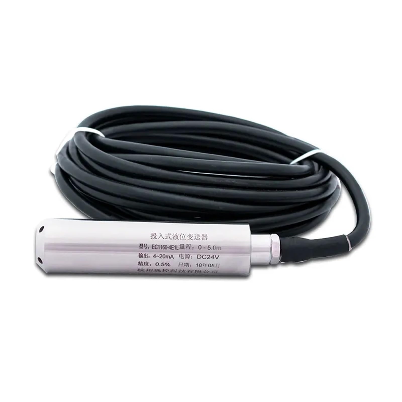 BALYDLUL 4-20ma Level Indicator Input Probe Liquid Level Sensor Detector SS304 0-150 Meters(0-20meters)