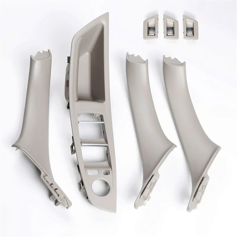 Mlioju Gray Car Inner Door Handle For 5 For Series For F10 F11 F18 Inner Armrest Door Handle Car Accessories