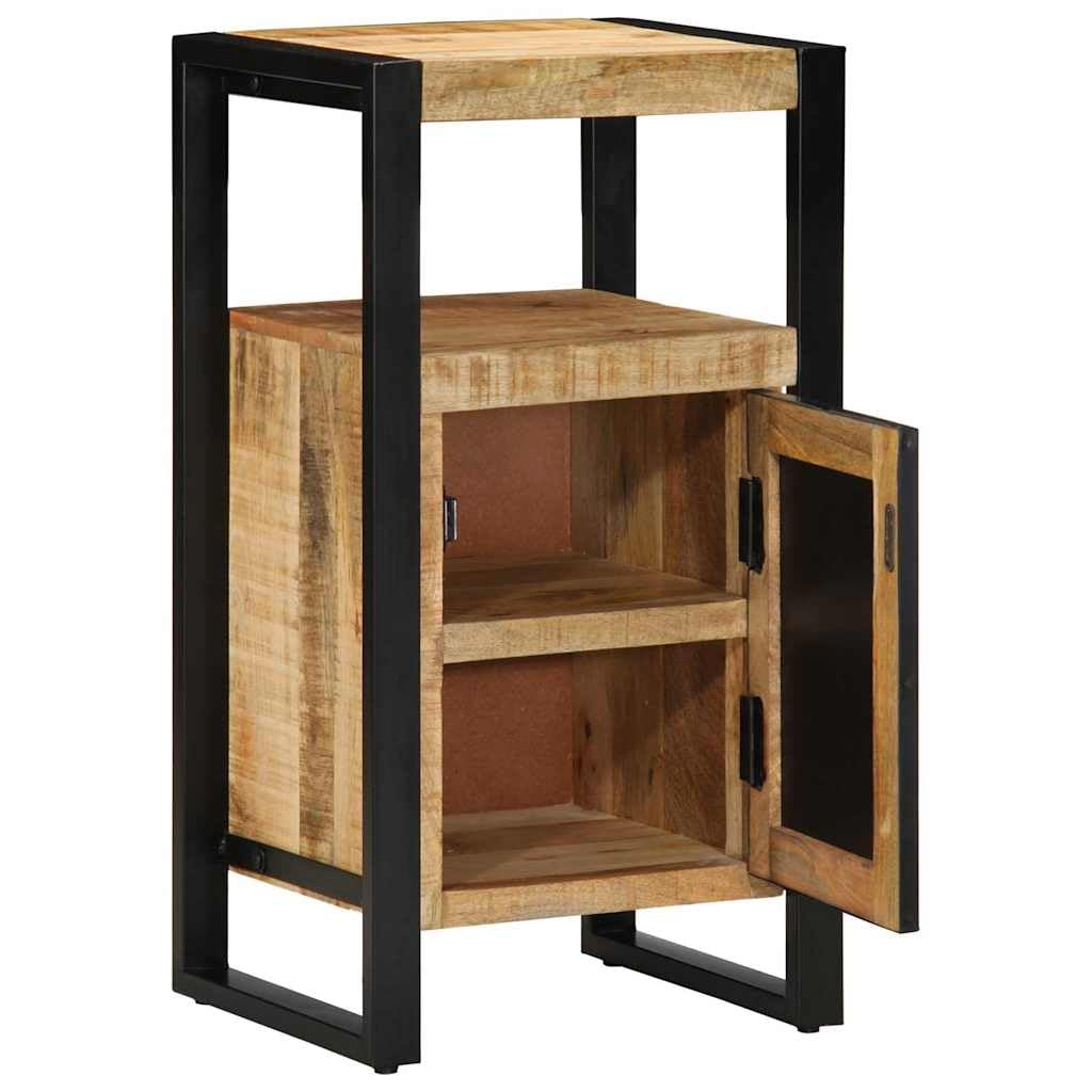 Mueble de baño (madera maciza, mango marrón, 40 x 35 x 75 cm)