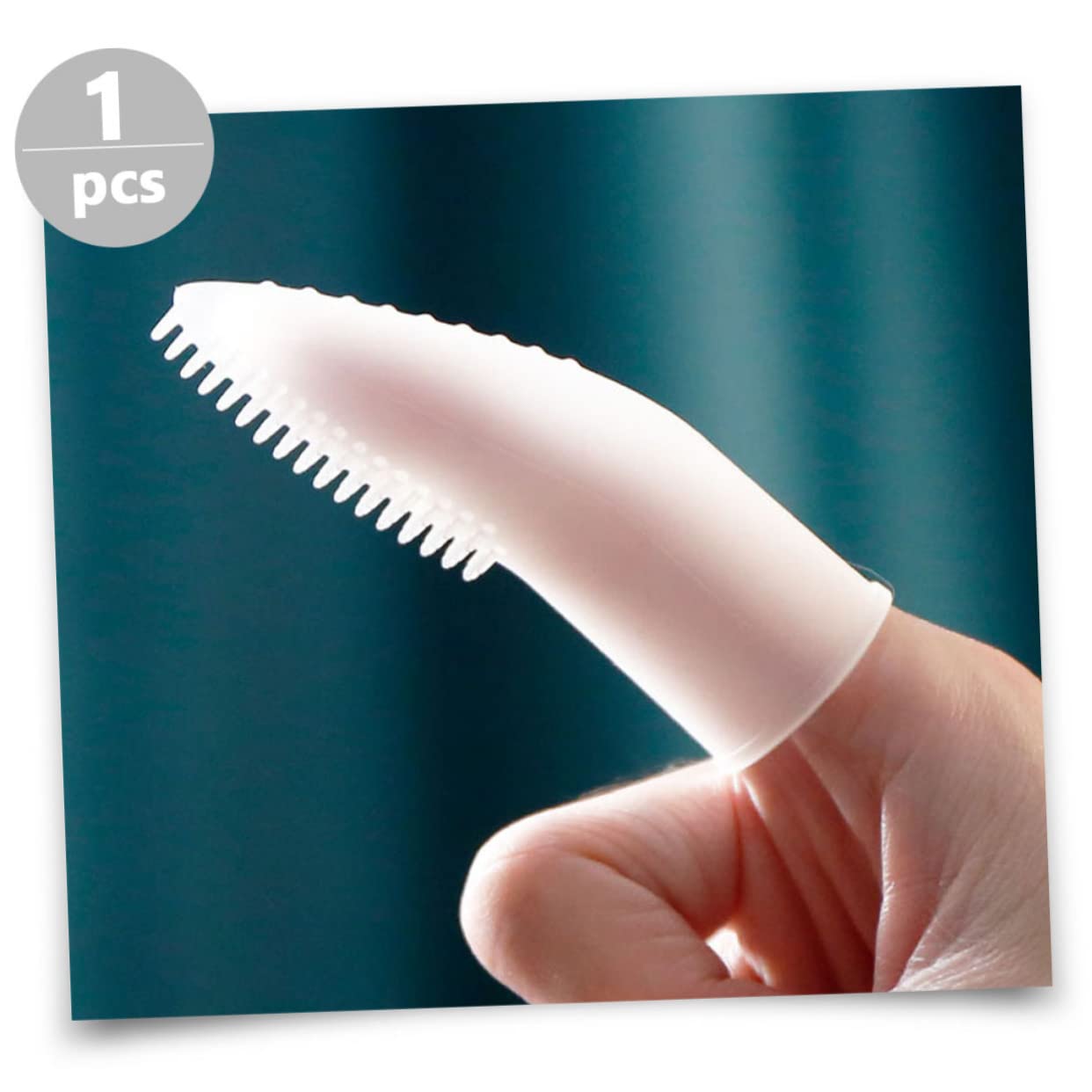 3 Pièces Chien Nettoyage Brosse à Dents Fournitures Pour Chiots Brosse à Dents Pour Chien Brosse à Doigts Pour Pour Chiot Jouets à Mâcher Blanche Gel De Silice Toddmomy