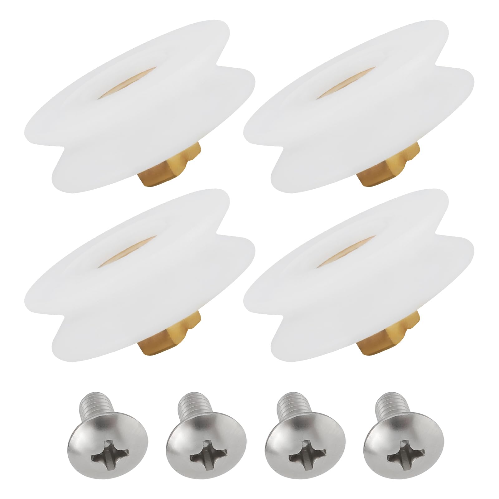 OTOTEC 4 Pcs Greenhouse Sliding Door Slide Roller 22.5mm Compatible with Halls Compatible with Juliana