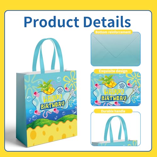 20% Off on 16 Cartoon Gift Bags for Kids Birthday Parties - Image 4