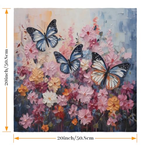 Servilletas de Tela Set de 6 50.5 x 50.5 cm Multicolor miniatura 2