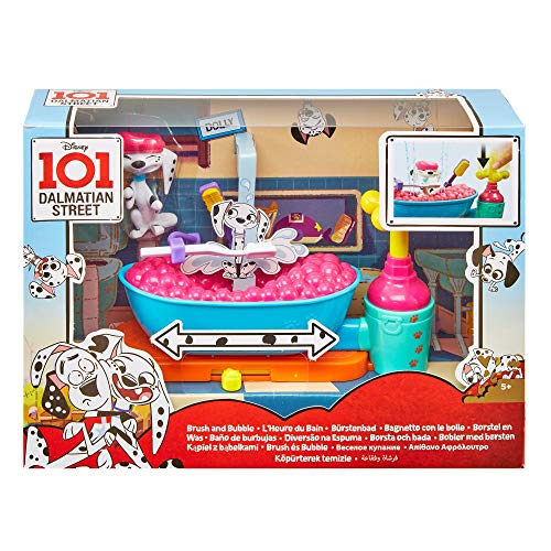 101 Dalmatiens Figurine Dolly Avec Baignoire Mattel Gbm47 - vue 8