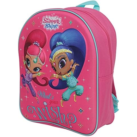 Kids 3D Backpack Rucksack Cabin Bag for Children Toddler Junior Backpacks for School Nursery Travel (Shimmer) Cover