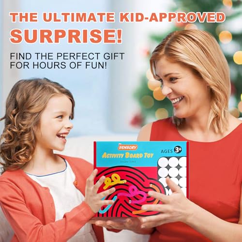 Sensory Fidget Toys for Kids,Silicone Sensory Activity Board for Stress,Soft Worry Toys for Calm Down Corner Supplies,Play Therapy ,Portable Travel Bag & 15 Strings,Simple Dimple Fidget Toys - Image 7