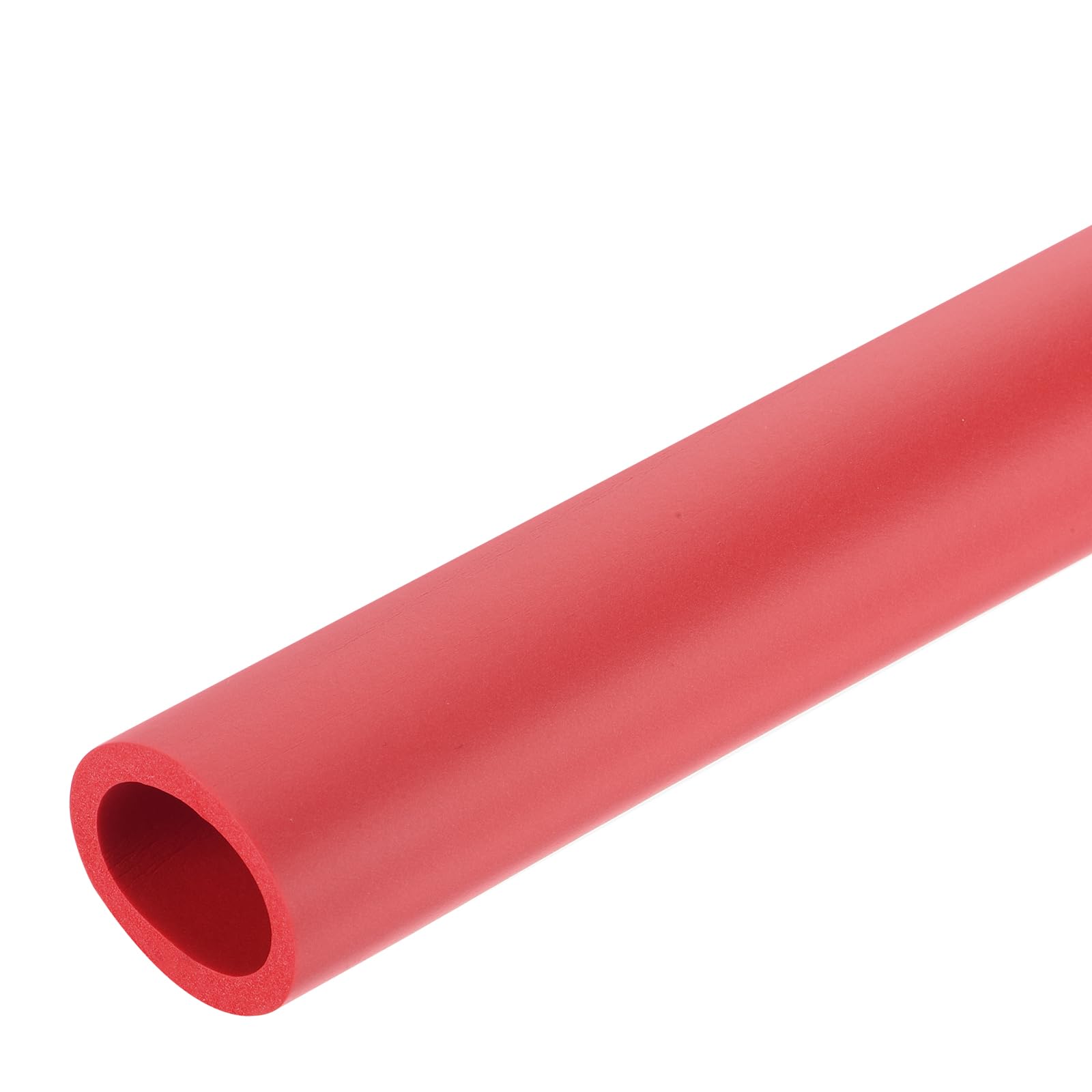 uxcell Foam Tubing for Handle Grip Support,28mm(1 1/8") ID 38mm(1 1/2") OD 0.3 Meter/1ft Length Red
