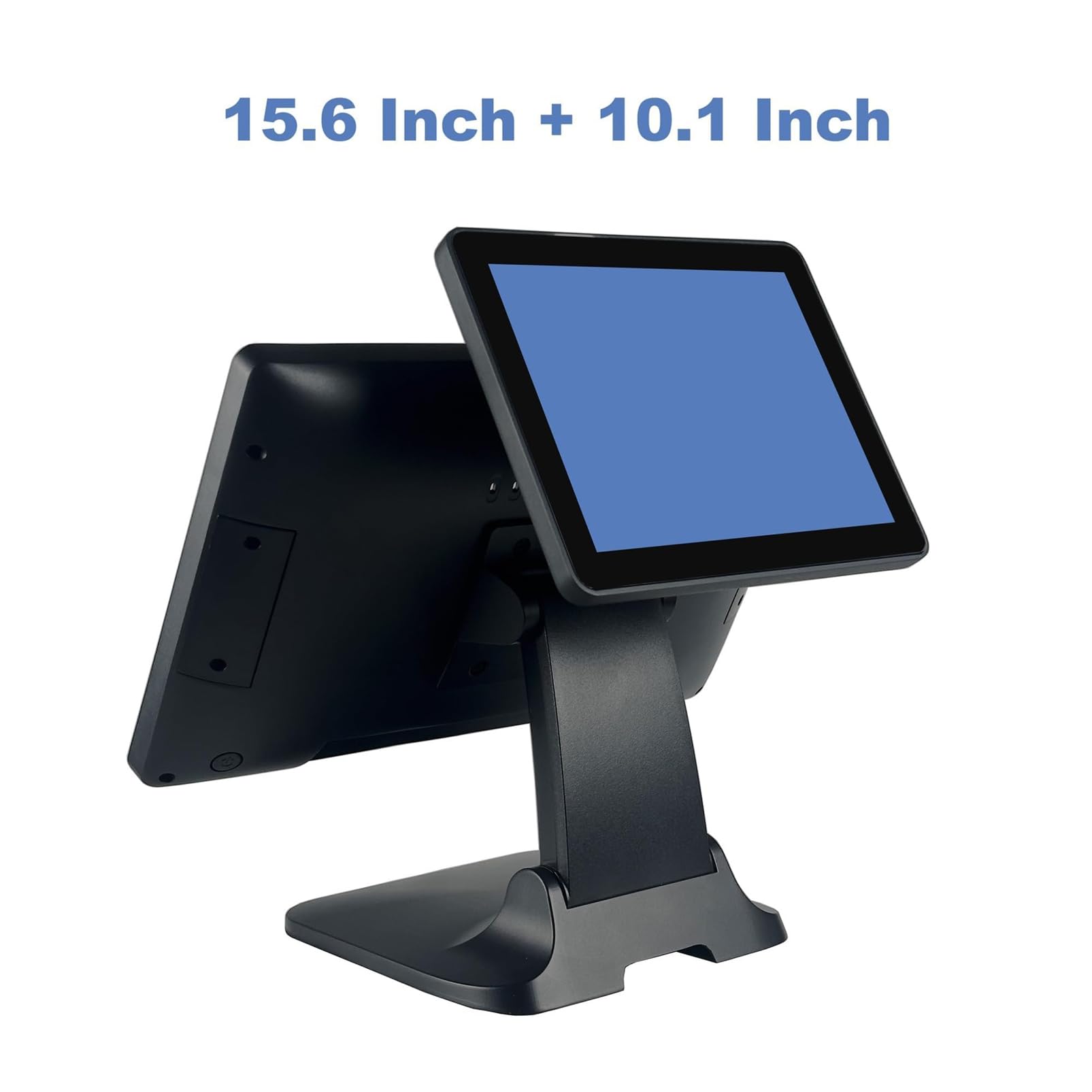Registratore Di Cassa Pos Con Doppio Touch Screen 15,6 Pollici Con I5 Gen4 8g 128g, Sistema Pos Touchscreen Per Piccole Imprese, Commercio Al Dettaglio E Ristoranti, Display Clienti Led