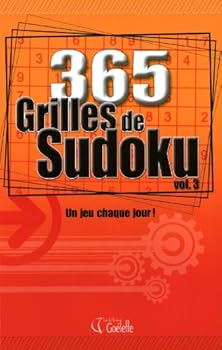 Paperback 365 Grilles de Sudoku - Vol. 3 [French] Book