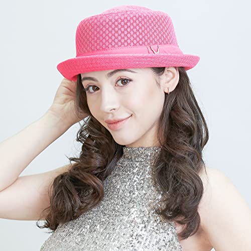 Image of The Hat Depot Unisex Light Weight Classic Soft Cool Mesh Pork Pie hat