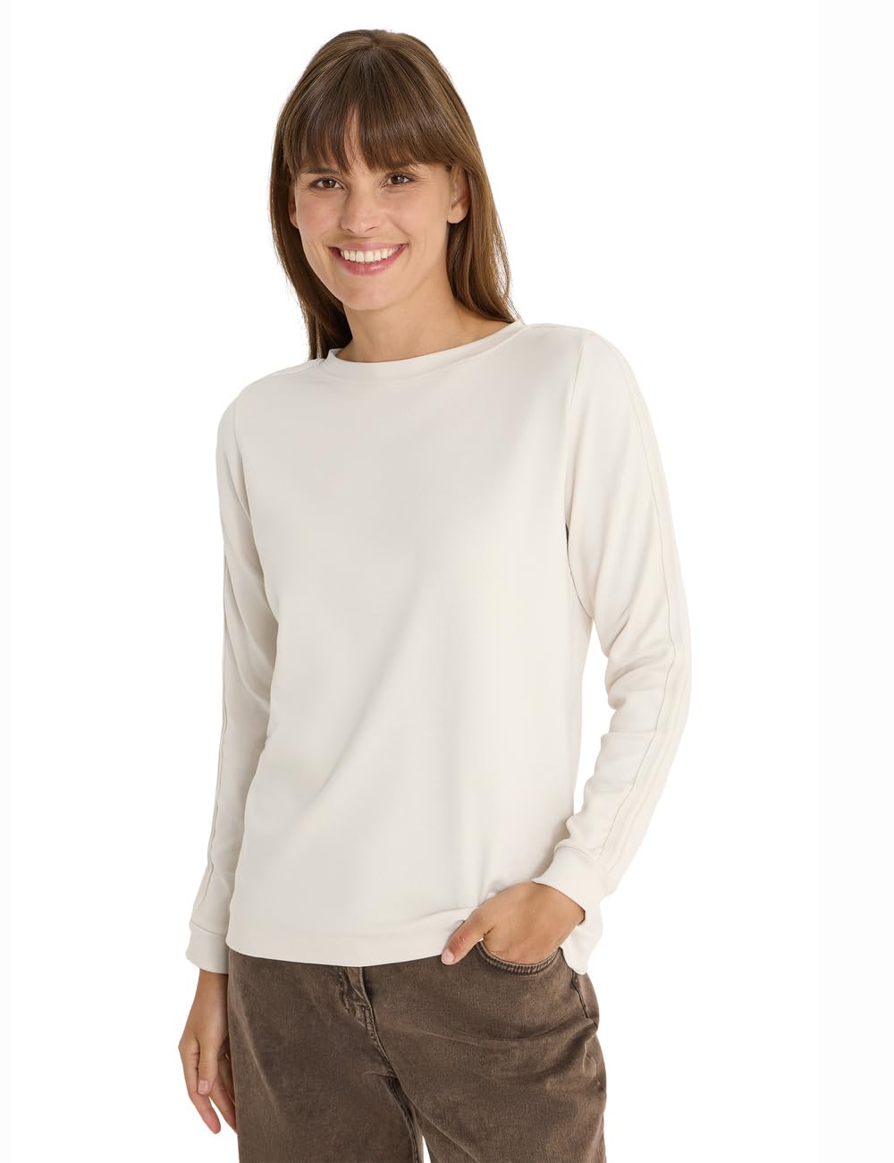 Cecil 3228340 Camiseta de Rayas de galón Mujer (Pack de 1)