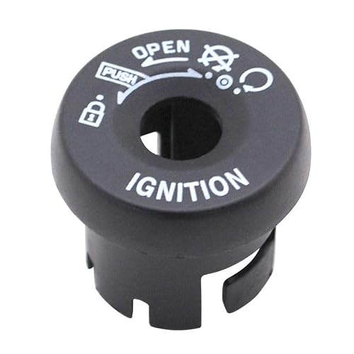 cyclingcolors Motorcycle Scooter Moped Key Switch Cap Compatible with MBK Booster Stunt Yamaha BW's Slider Black